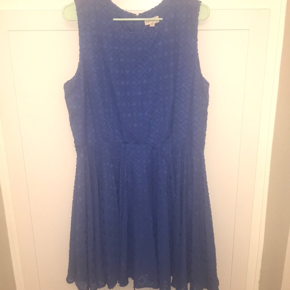 Madison Jules Fit and Flare textured dress SZ XXL - Picture 4 of 6